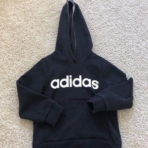 Adidas Black Toddler Hoodie